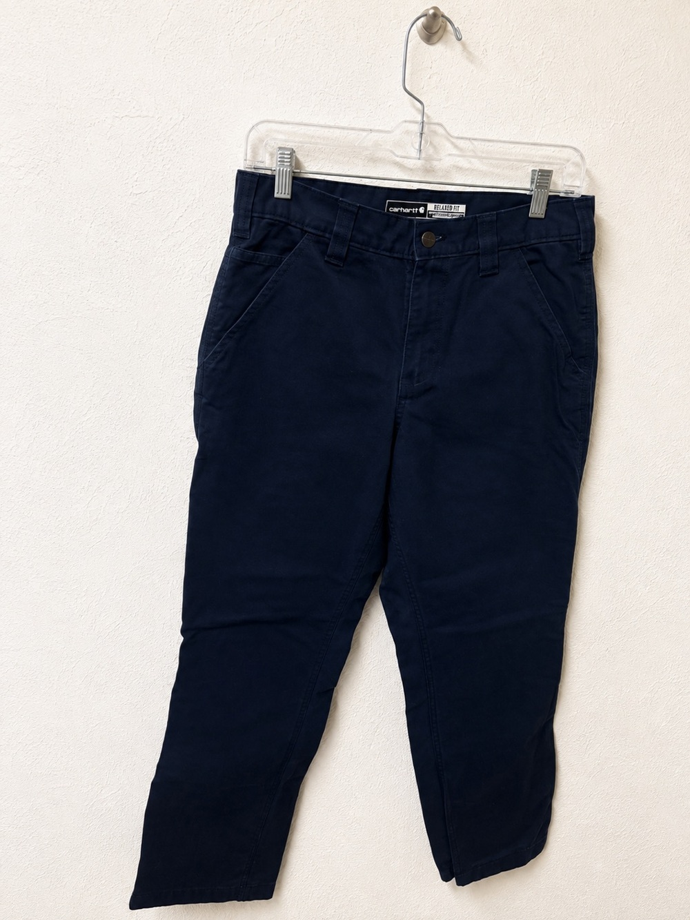 Carhartt Men's Dark Navy Cotton Twill Chinos 30x30